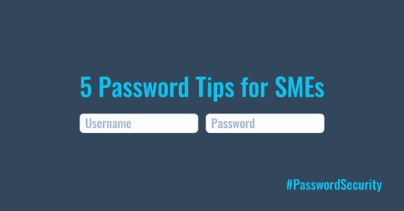 Blog Featured Image 5 Password Tips for SMEs