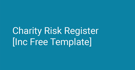 Blog Featured Image Charity Risk Register [inc Free Template]